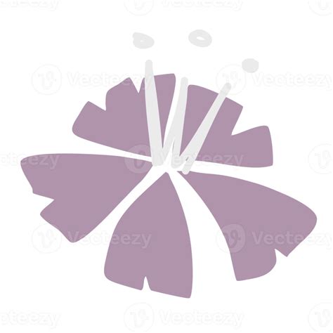 Cute Flower Hand Drawing 22914302 Png