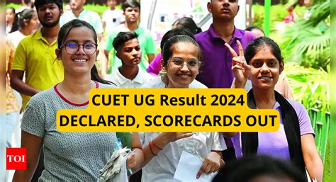 Cuet Ug Result Declared At Exams Nta Ac In Direct Link To