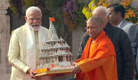 In pictures: Inauguration of Ram temple in Ayodhya - The Statesman