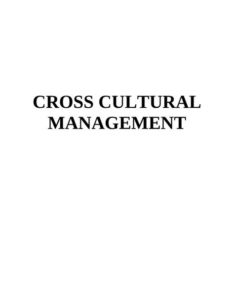 Cross Cultural Management Case Study Of Tanzania