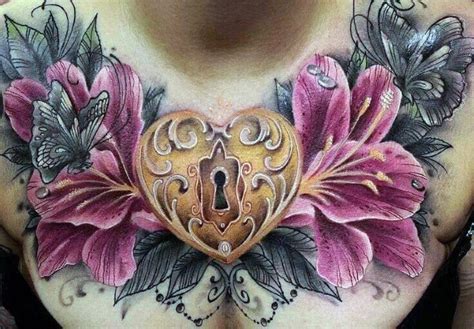 Top 100 Best Chest Tattoo Ideas For Women Cool Female Designs