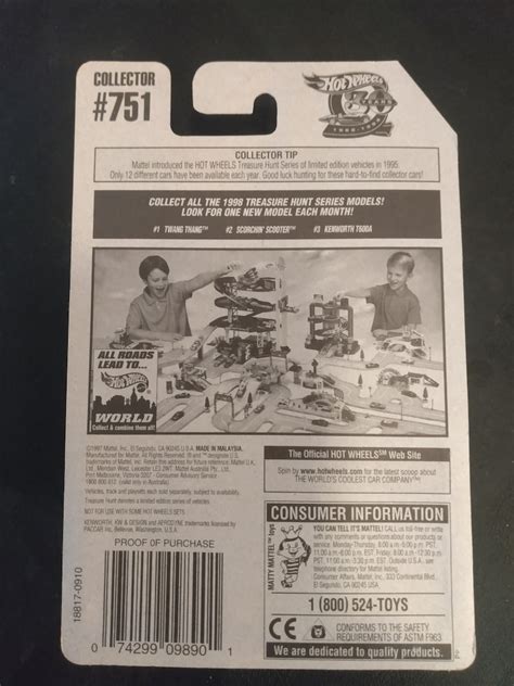 Hot Wheels Treasure Hunt Kenworth T A Momc Etsy