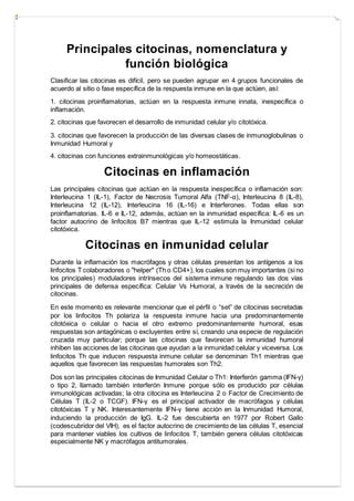 Citocinas Karen Zambrano PDF