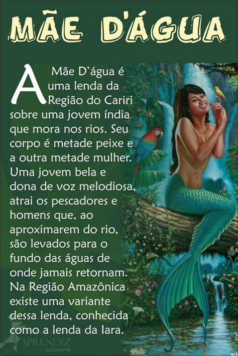 Lenda da Mãe D água Mãe Agua Pescador