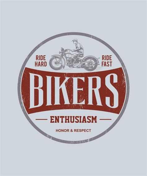 Premium Vector Bikers Enthusiasm Vintage Vector Tshirt Design