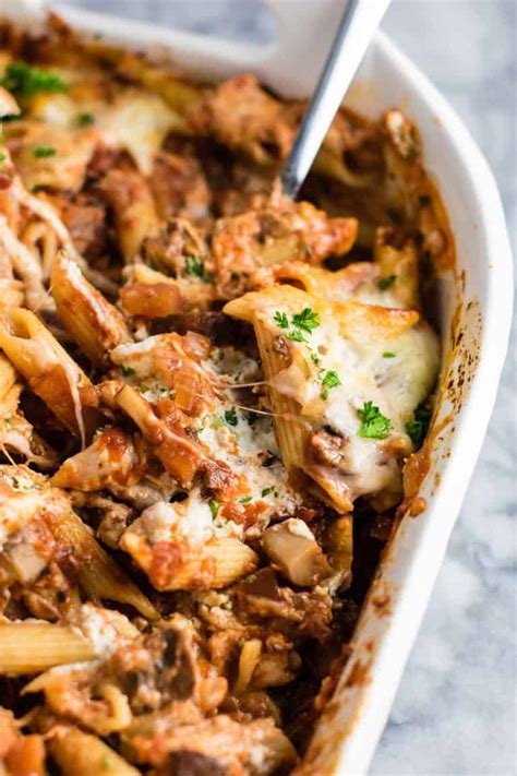 Meatless Million Dollar Baked Ziti Recipe Build Your Bite