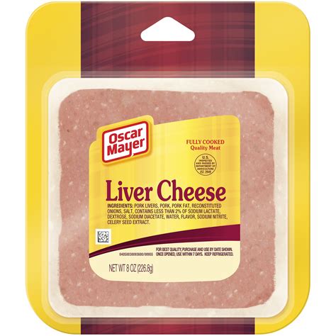 Oscar Mayer Liver Cheese, 8 oz Pack – BrickSeek