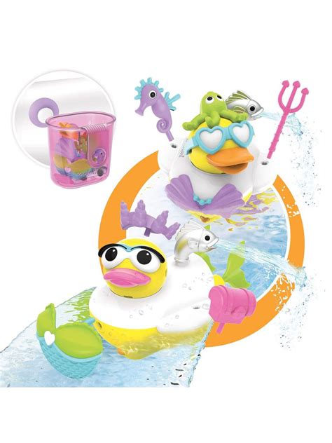 Anatra Per Bagnetto Con Accessori Yookidoo Jet Duck Create A Mermaid