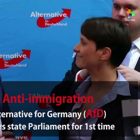 Anti Immigration Party Gives Surprise In Germany S State Elections