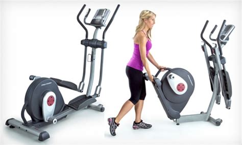 Proform Spacesaver 500 Le Elliptical Deal Of The Day Groupon