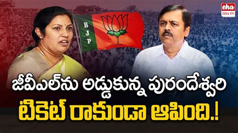 Big Shock To GVL Narasimha Rao TDP Got The Vizag Seat Visakhapatnam