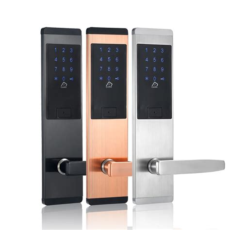 Security Electronic Smart Door Lock Touch Screen Lock Digital Code