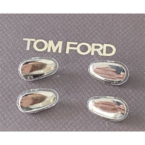 Tom Ford Accessories Tom Ford Nose Pads For Sunglasses Eyeglasses Clearsilver 2mm Genuine