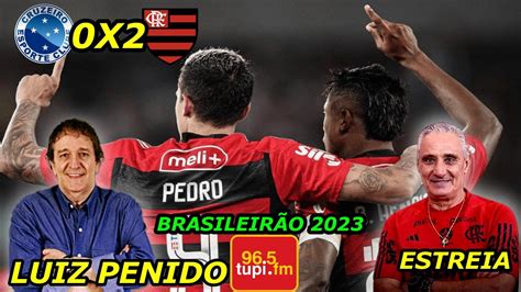 Cruzeiro 0 x 2 Flamengo LUIZ PENIDO Brasileirão 2023 YouTube