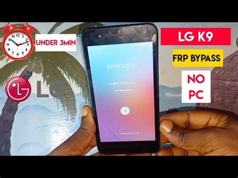 Lg K9 LM X210 Frp Bypass Without Pc Simple Method YouTube