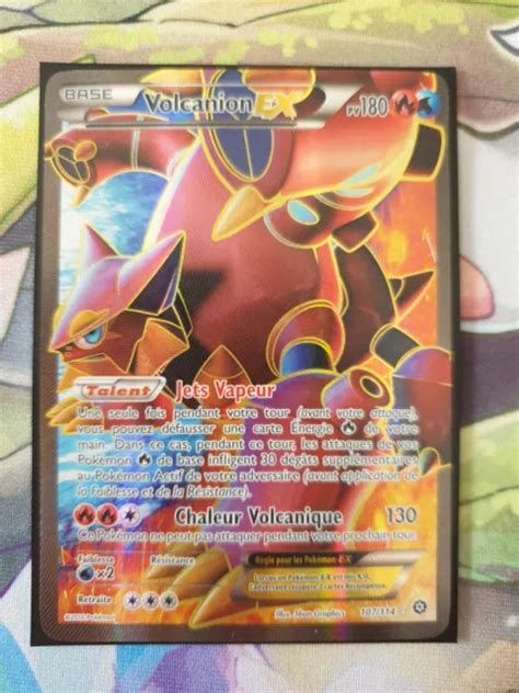 Carte Pokemon Volcanion Ex Full Art Xy Xy Origines Antiques