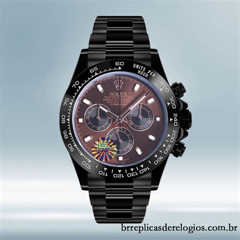 Rolex Daytona 40mm Masculino 116500 Mostrador Marrom As Replicas De