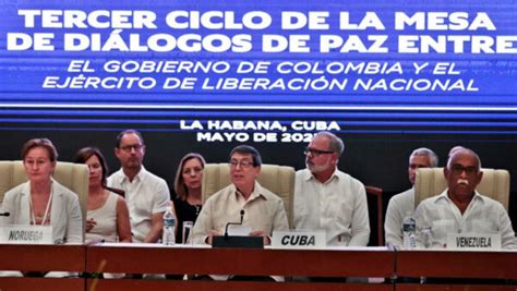 Colombia Y El Eln Extienden Diálogos De Paz En La Habana Hasta El 8 De