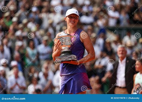 Roland Garros Champion Iga Swiatek Of Poland R And Jasmine