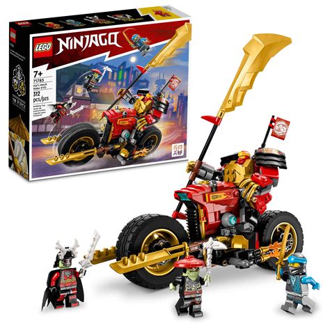 Lego Ninjago Kais Mech Rider Evo Upgradable Ninja Motorbike Toy