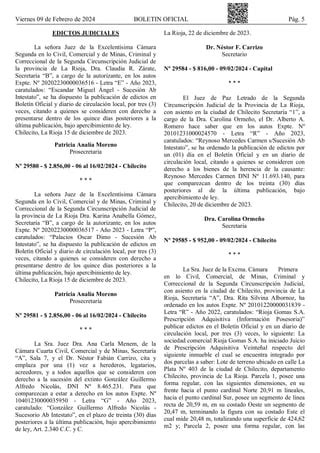 Boletín Oficial de La Rioja 2024 02 09 Estructura gubernamental PDF