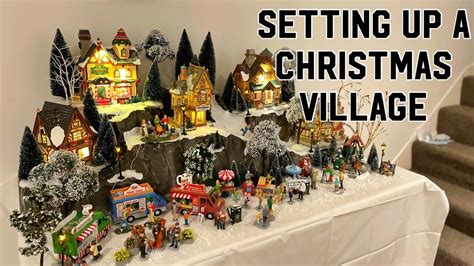 How To Build A Christmas Village Christmas Village Display Ideas