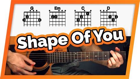 Shape of You Guitar Tutorial (Ed Sheeran) Easy Chords Guitar Lesson ...