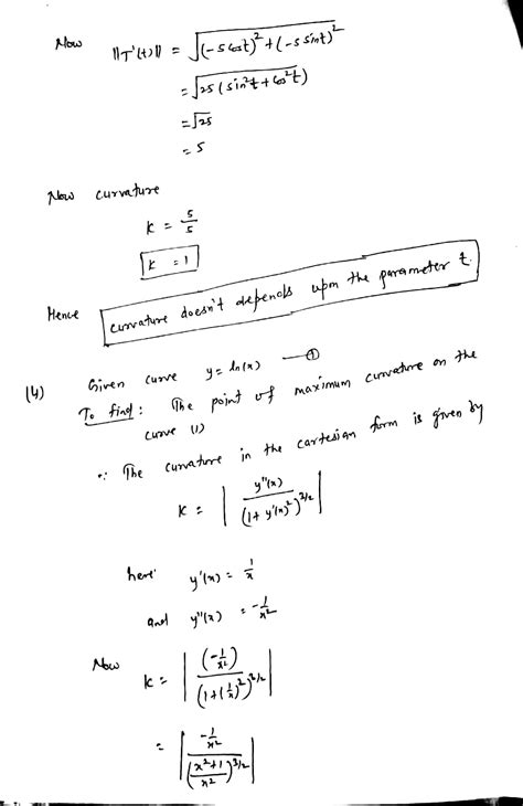 Solved Find Arc Length Of The Curve On The Interval Course Hero