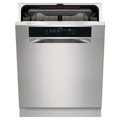 Aeg 60cm Built Under Stainless Steel Dishwasher Ffe73600pm Signature