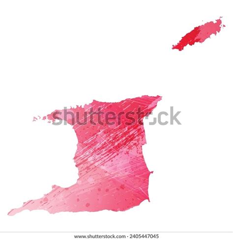 High Detailed Vector Map Trinidad Tobago Stock Vector Royalty Free 2405447045 Shutterstock