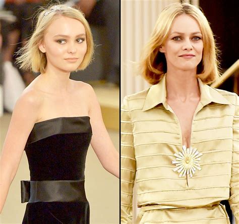 Stunning Lily Rose Depp Is Her Mom Vanessa Paradis Legit Mini Me