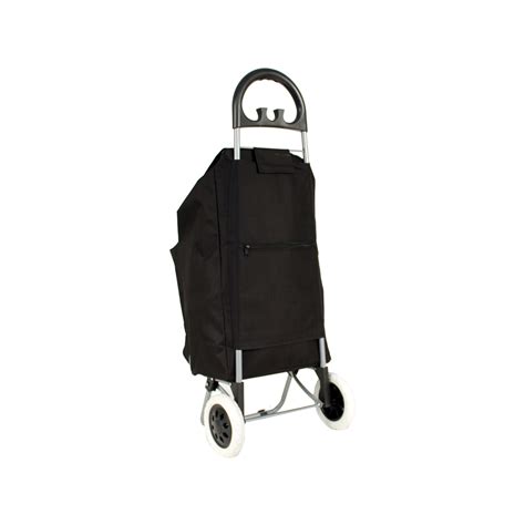 Tosca 70l58cm Shopping Cart Trolley Bag W Wheels Black Bunnings