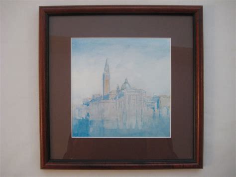 Fine Art Print Venice San Giorgio Maggiore At Sunset From The Hote