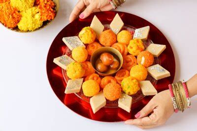 Diwali Sweets Gujiya Peda Barfi Motichoor Laddu Jalebi Kaju Katli