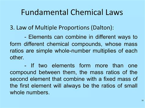 Lesson Daltons Atomic Theory Revised Ppt