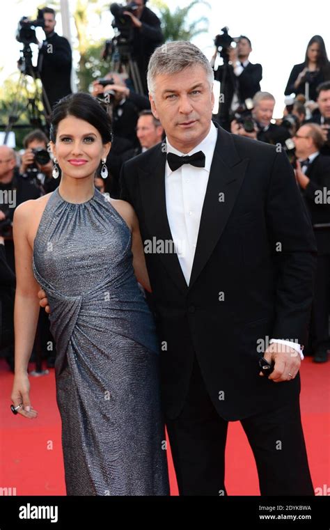 Alec Baldwin And Wife Hilaria Thomas Arriving For The Blood Ties