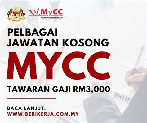 Pelbagai Jawatan Kosong Suruhanjaya Persaingan Malaysia Mycc Tawaran