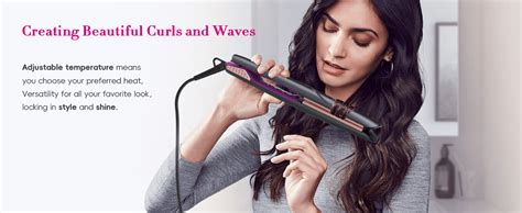 Landot Flat Iron Hair Straightener Inch Straightener And Curler In