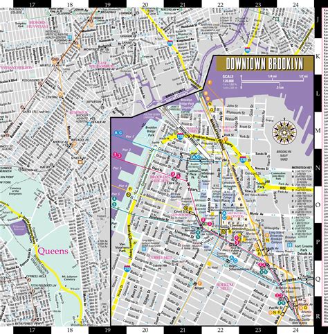Printable Map Of Brooklyn