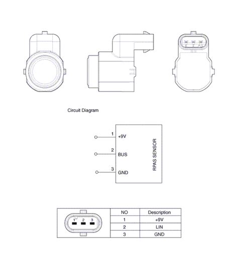 Kia Optima Parking Assist Sensor Components And Components Location