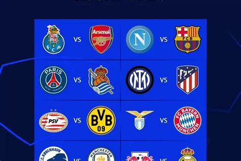 Hasil Drawing 16 Besar Liga Champions 2023 2024 Real Madrid Ketemu