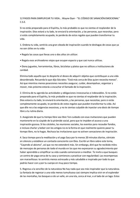 Pdf 12 Pasos Para Simplificar Tu Vida Pdf Dokumen Tips