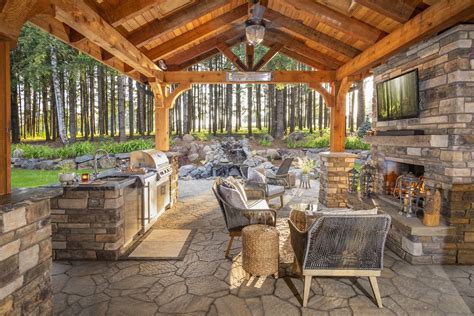 Rustic Landscape Design Premier Backyard Living Outdoor Living