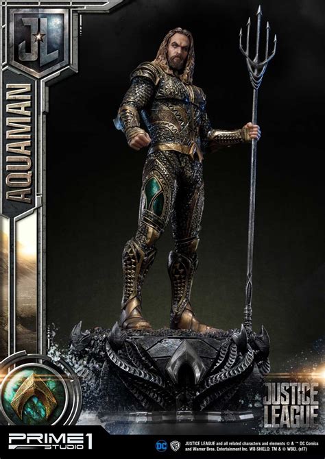 Estátua Aquaman Liga da Justiça Justice League Escala 1 3 Prime 1