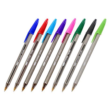 Bic Cristal Xtra Bold Stick Ballpoint Pens, 1.6mm, Bold Point, Assorted ...