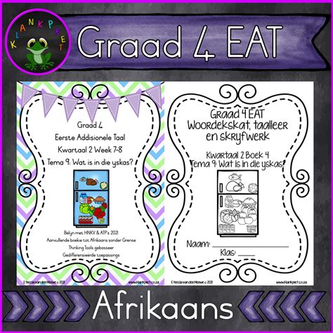 Graad 4 Afrikaans Eerste Addisionele Taal Werkboekie 2 Kwartaal 2 • Teacha