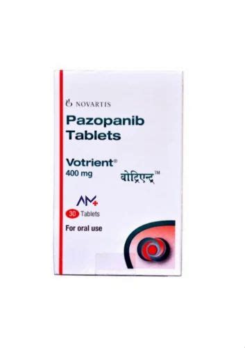 Votrient Mg Pazopanib At Rs Bottle Pazopanib Tablet In