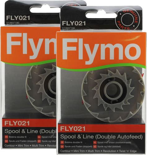 Flymo Mini Trim Auto Plus Strimmer Spool Line Double Autofeed Pack