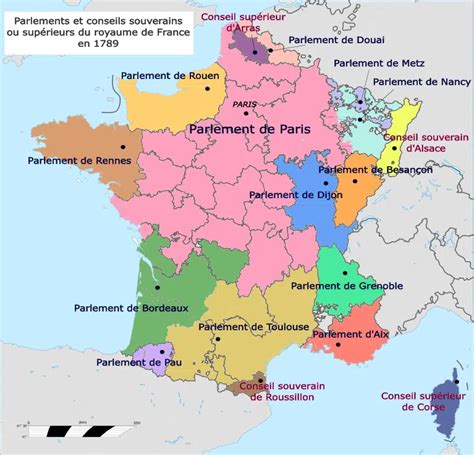 Les Anciennes Provinces De France La Fin De L Ancien R Gime