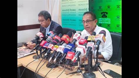 SAMAGI JANA BALAWEGAYA PRESS CONFERANCE සමග ජන බලවගය මධය හමව 2023